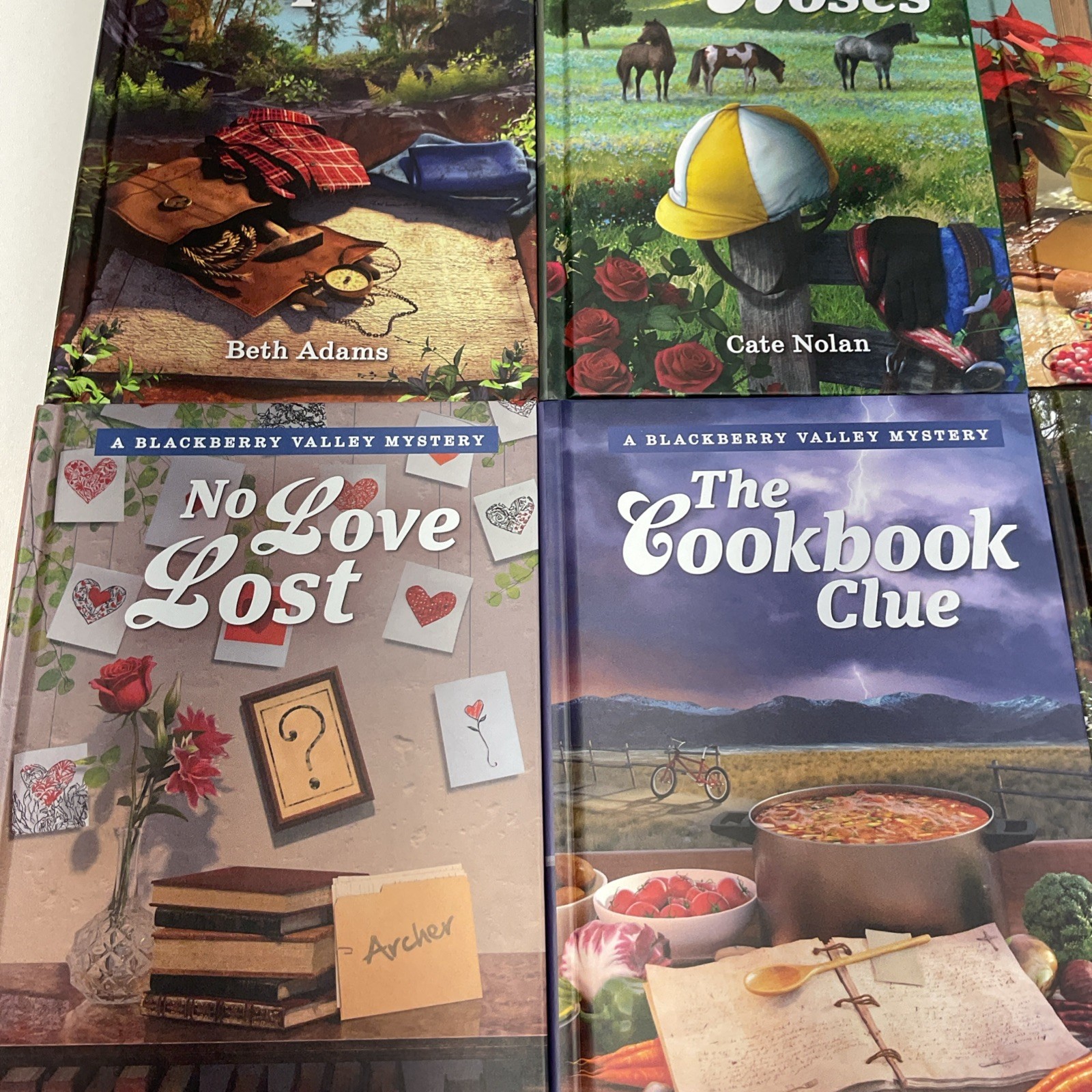 Blackberry Valley Mystery Lot of 12 Hardcover Books Guidepost 1-12 Christian NEW