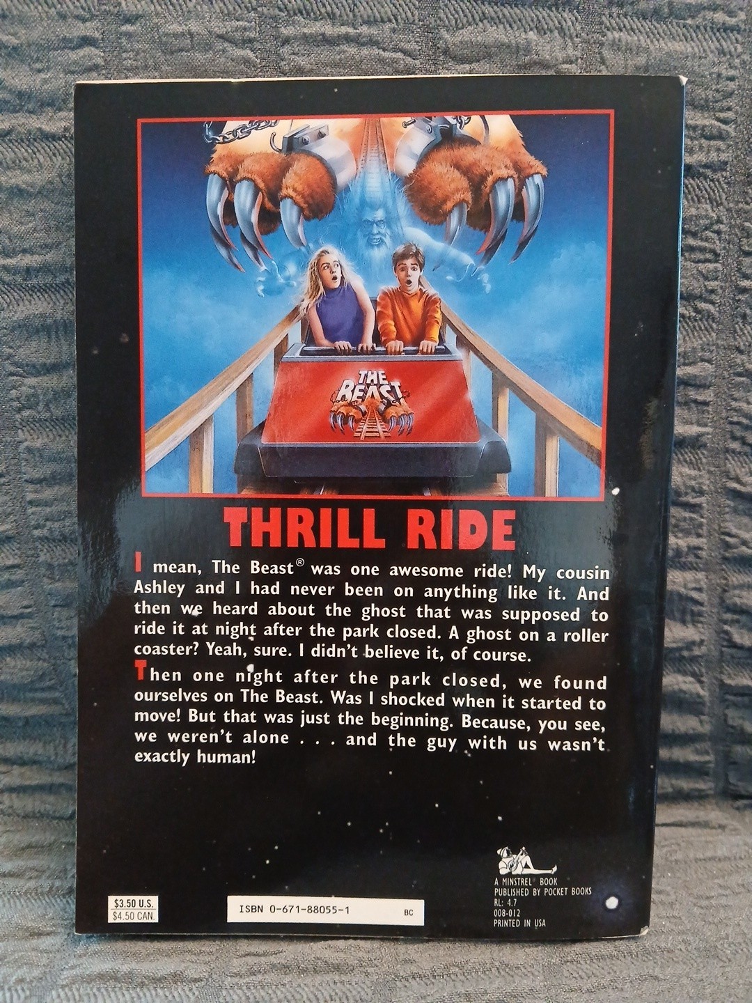 R.L. Stine – Bundle – The Beast & The Dead Lifeguard – Paperback – Both 1994