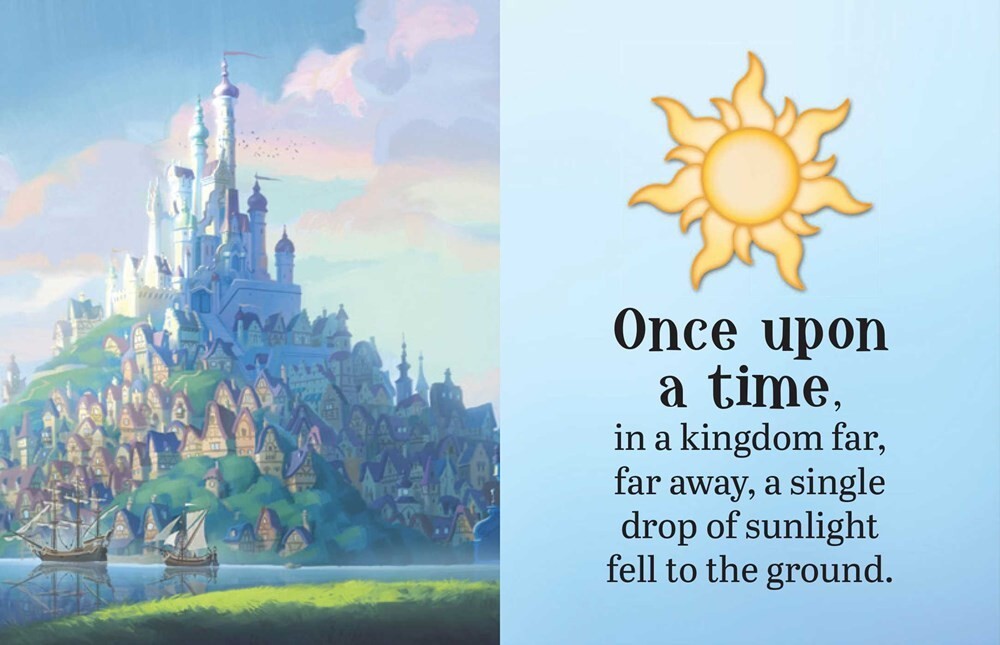 new Disney Tangled tiny book 1.7 In high hardcover 304 pgs full color hardcover