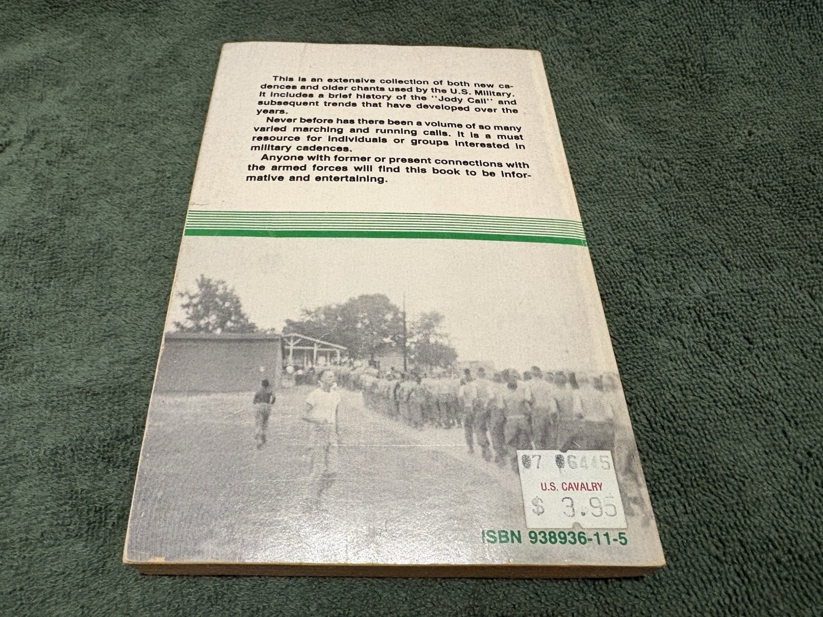 Military Cadences: Jody Call Book No. 1 1983 Softcover 152 pages
