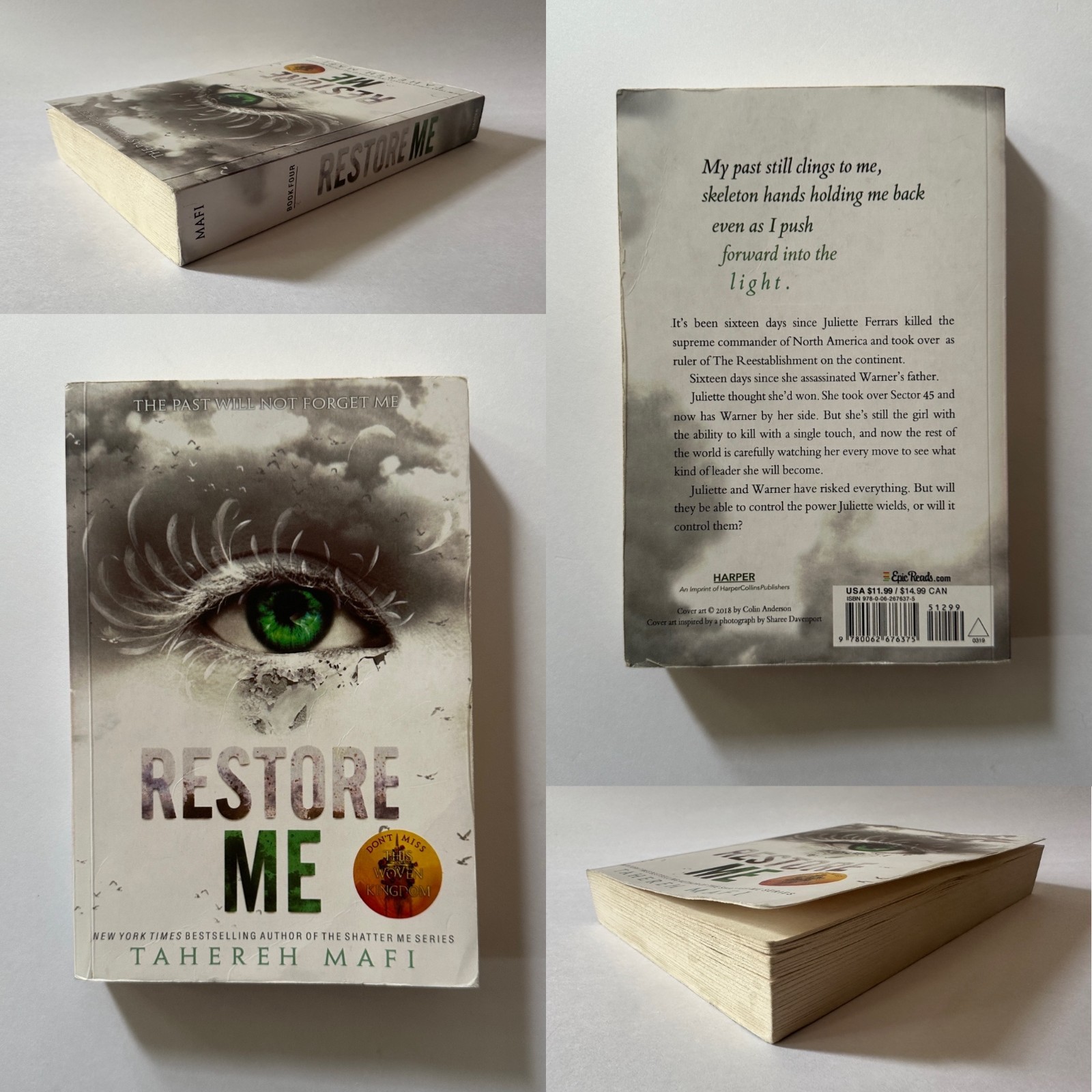 Tahereh Mafi SHATTER ME The Complete Collection – 9 Vol Trade Paperback Box Set