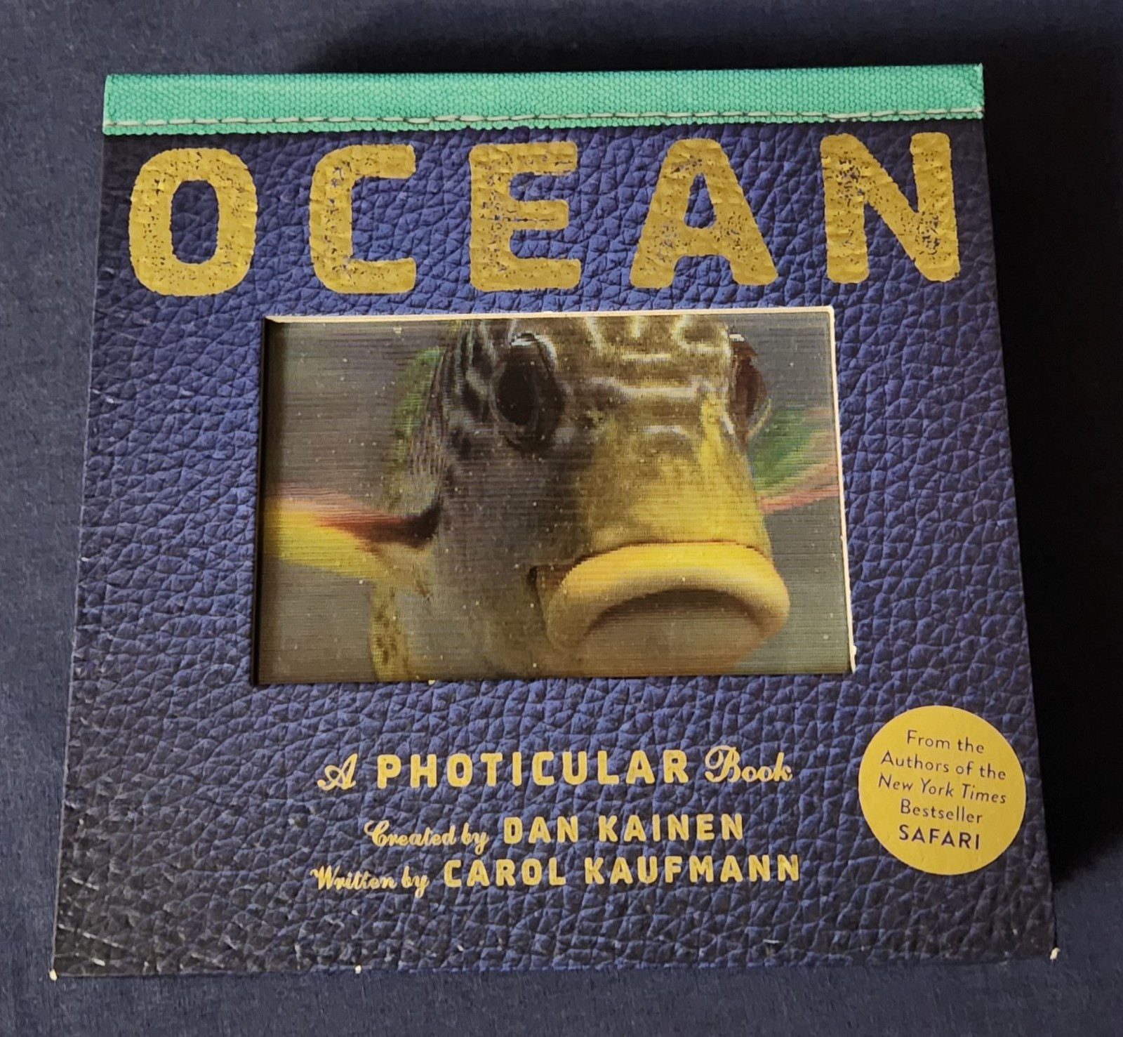 Set of 4 Dan Kainen Photicular Books Jungle Wild Ocean Outback Motion Rare