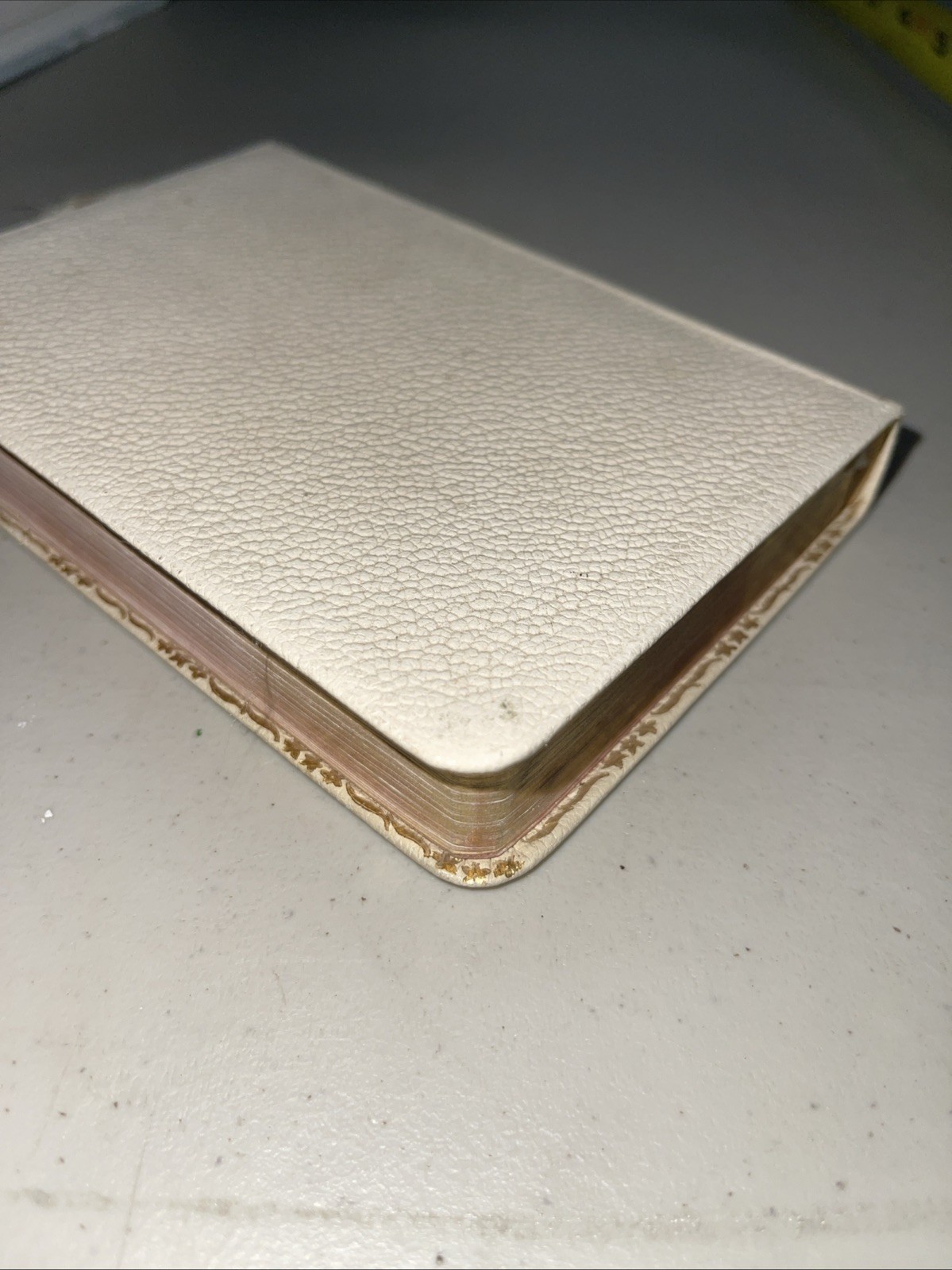 Vintage Wedding Bible KJV Unused Harper Printed In England 1950-60? 3.75” X 5.5”