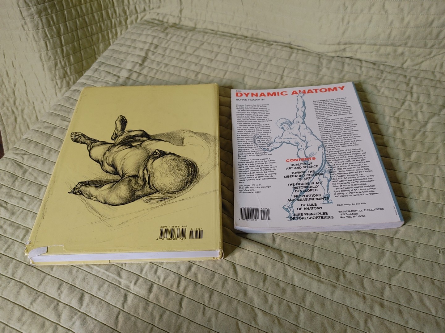 Anatomy for the Artist HC Jenö Barcsay + Dynamic Anatomy Pb Burne Hogarth