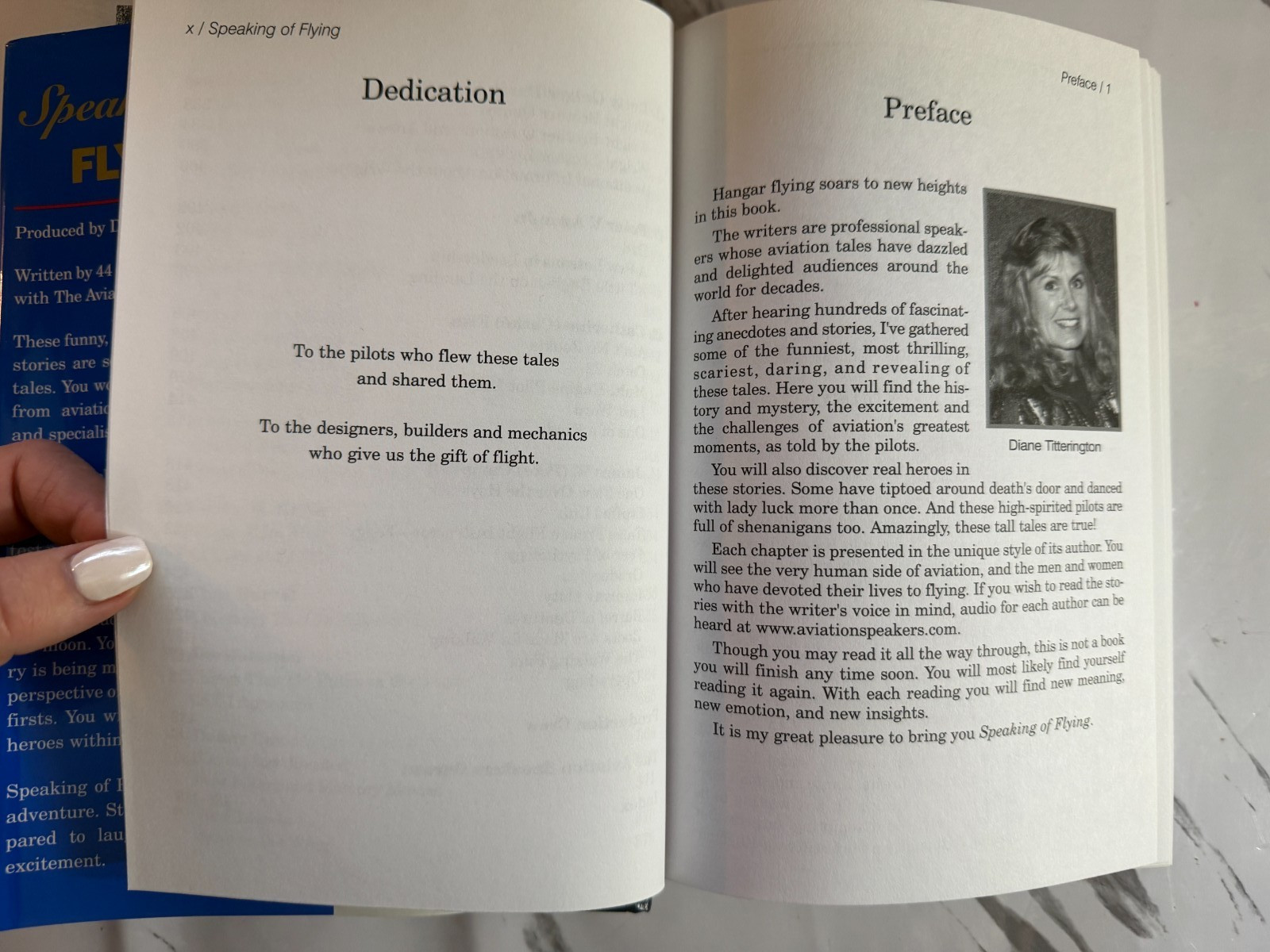Speaking of Flying Signed Hardcover Aviation Stories Pilots WWII Vietnam History