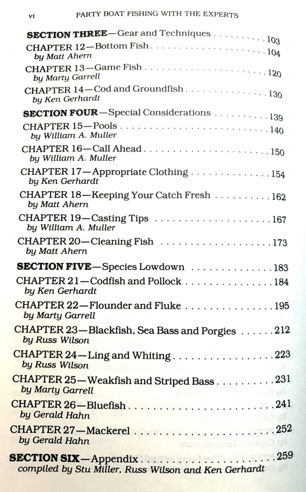 1994 HC BOOK w/DJ “PARTY BOAT FISHING WITH THE EXPERTS” Reina/Muller Water Sport