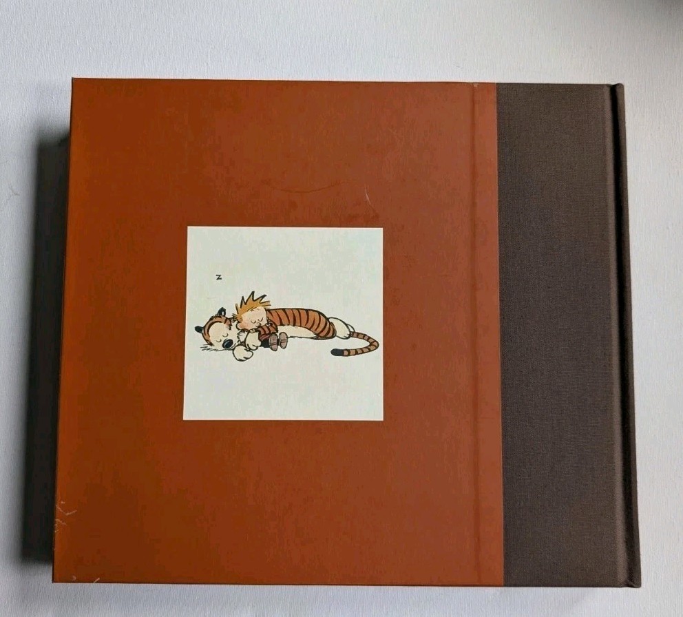 Complete Calvin and Hobbes by Bill Watterson 2005 Hardcover w Slipcase 3 Volumes