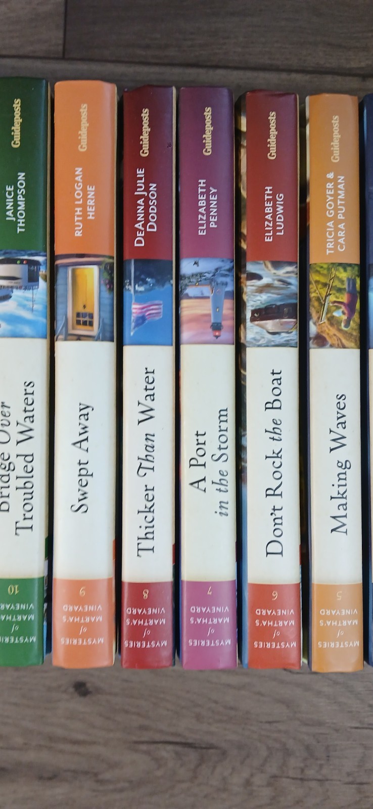 Guideposts Mysteries of Martha’s Vineyard COMPLETE SET 1-25 Hardcover Like – New