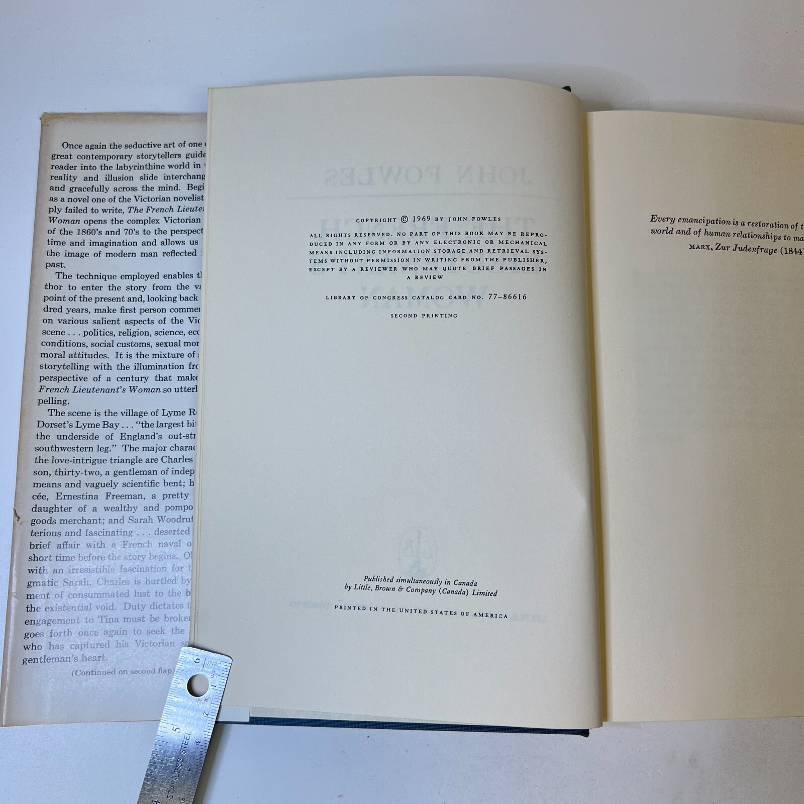The French Lieutenant’s Woman by John Fowles HB/DJ 1st ed 1969
