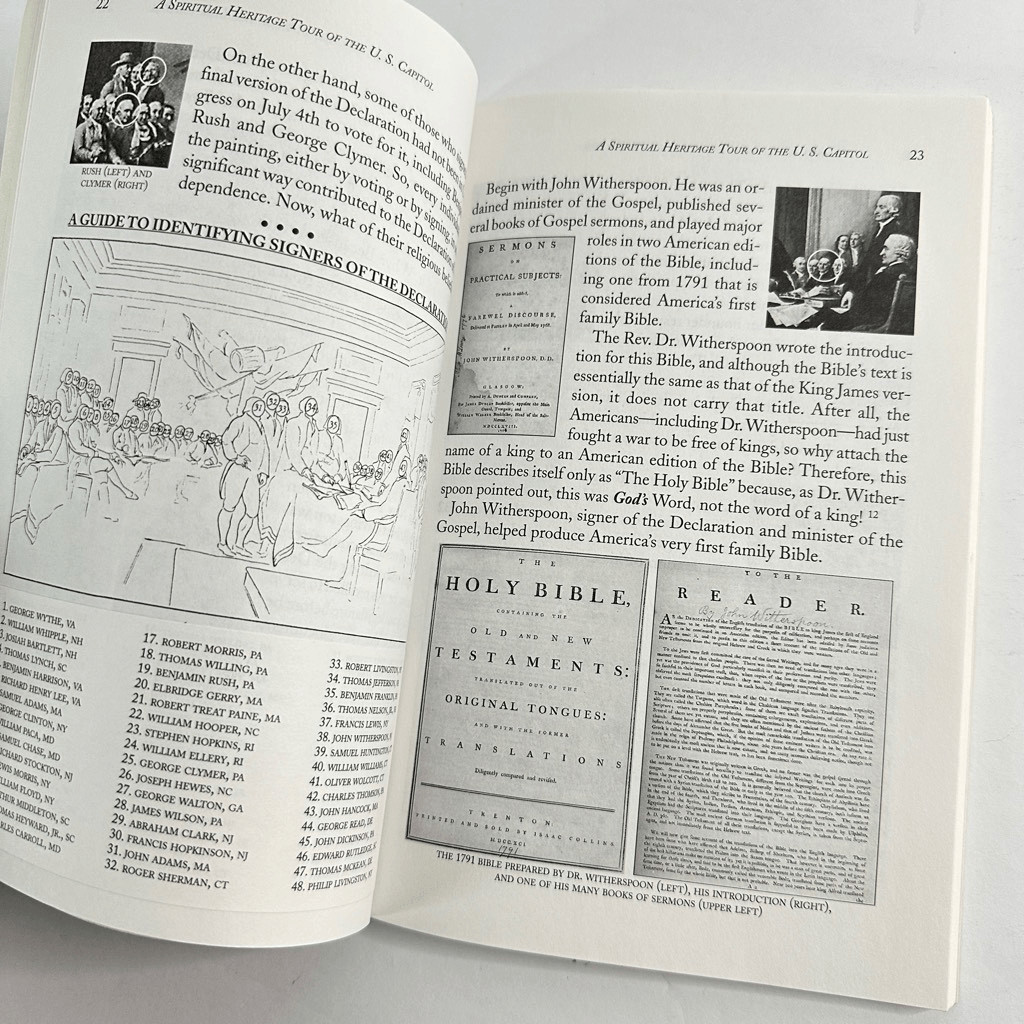 A Spiritual Heritage-Tour of the United States Capitol book by David Barton