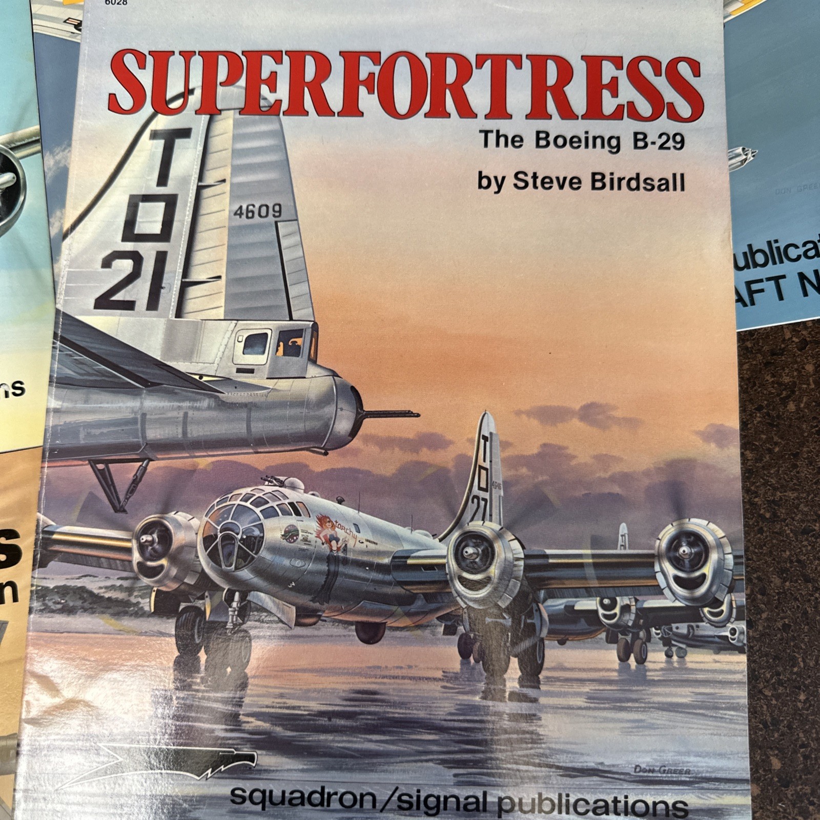 Lot of 6 Squadron Signal Bomber Books B-17 B-24 B-25 B-29 B-36 B-52 – 1970s 80s