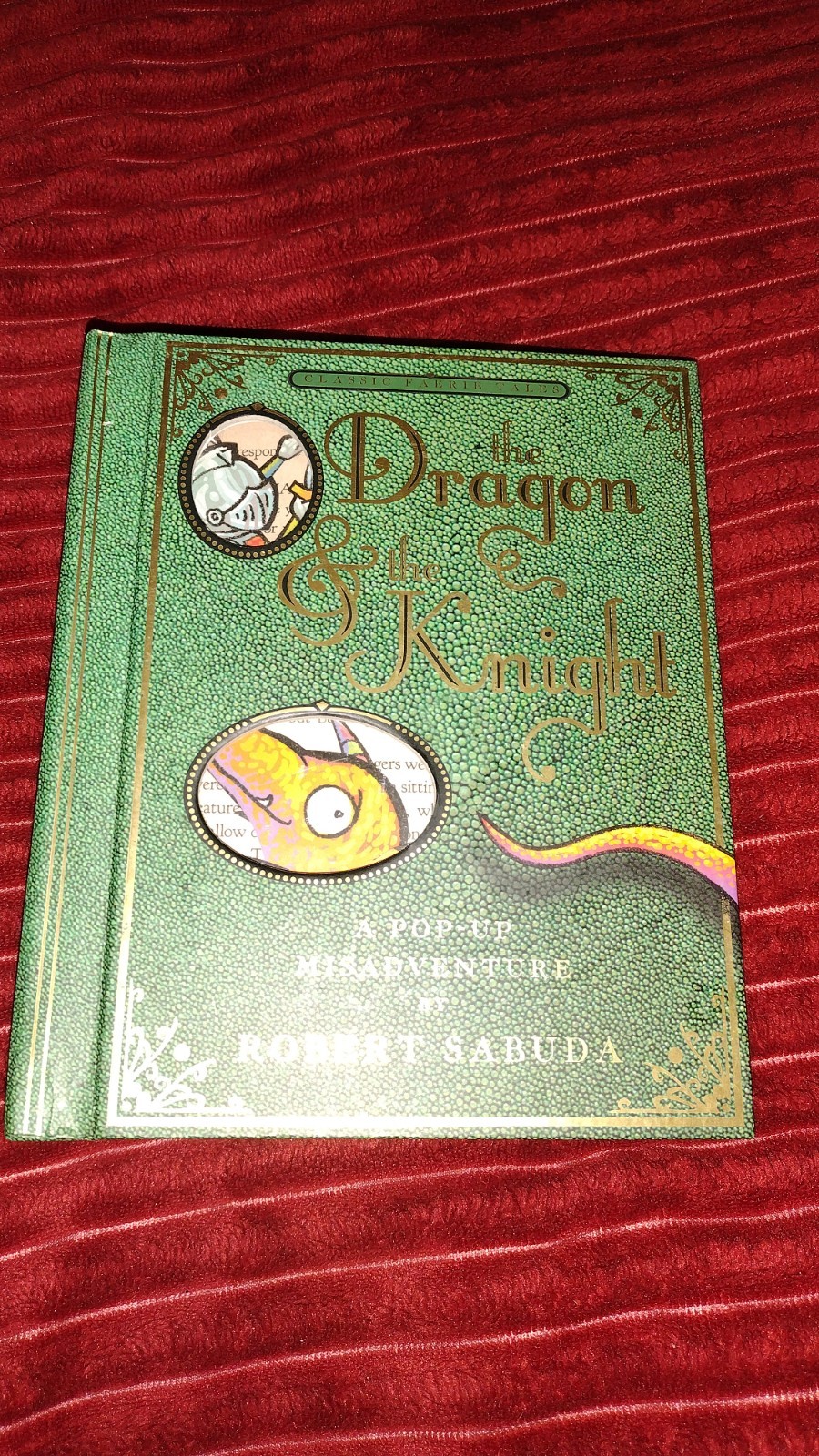 Dragon and the Knight by Robert Sabuda [Hardcover]