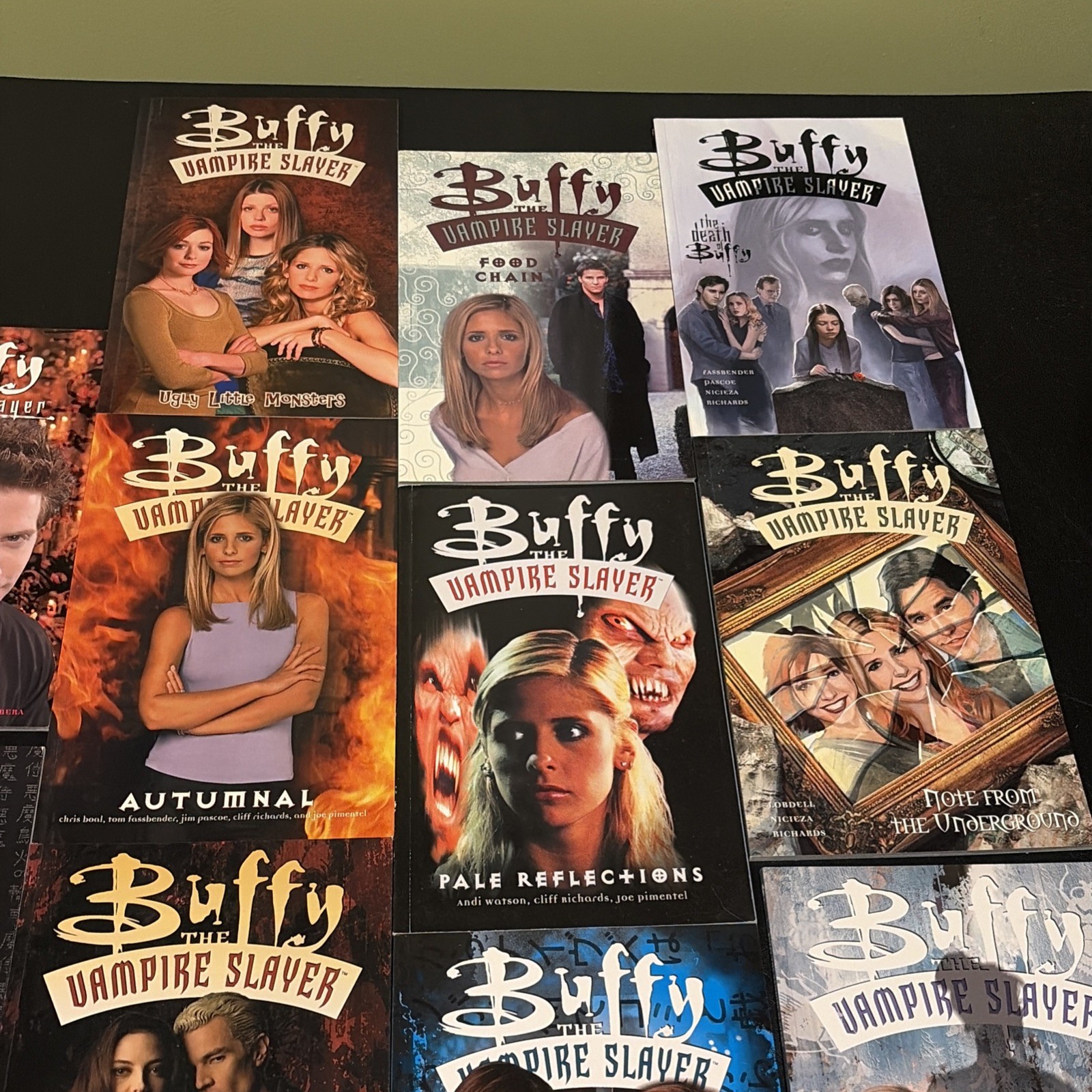 Lot of 11 Buffy the Vampire Slayer Paperbacks By Dark Horse Comics