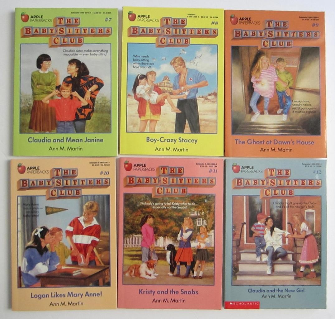 The BabySitters Club Lot 1-12 ~ Ann M Martin PB Books Kristy Mary Anne Claudia