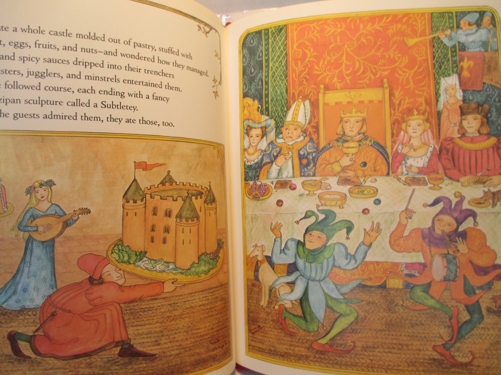 children’s picture book A MEDIEVAL FEAST signed by ALIKI 1983 hc + dj