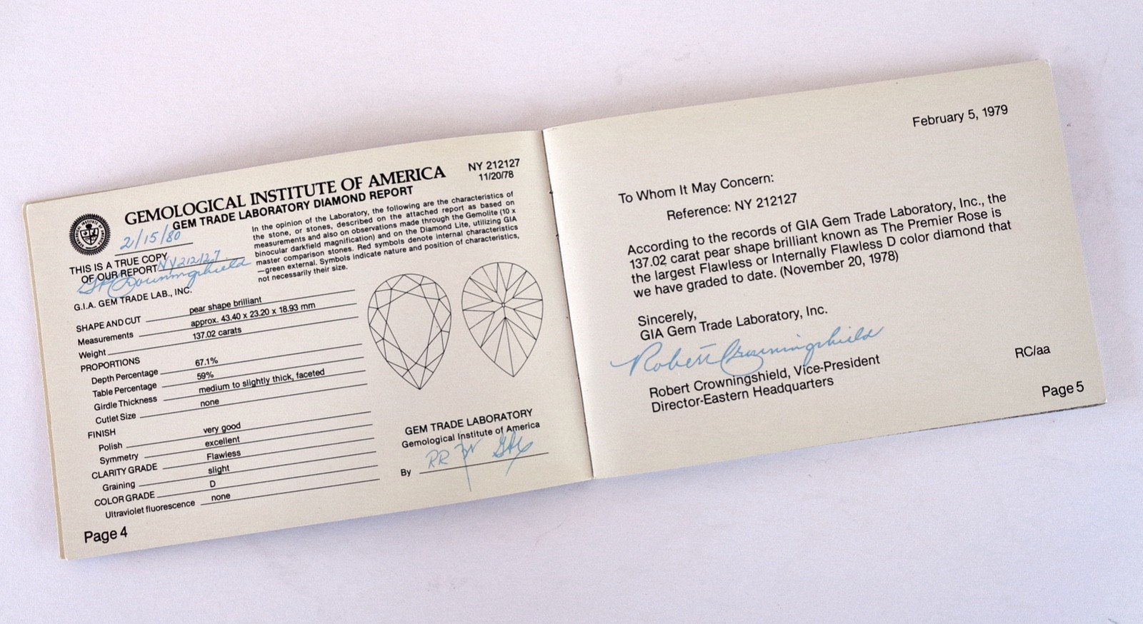 Diamond Jewelry History, William Goldberg and The “Premier Rose”. 34 pages