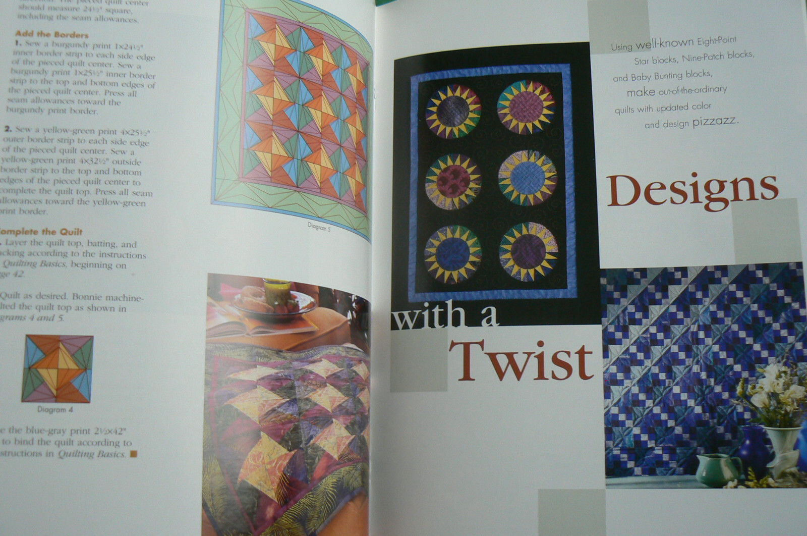 Color Play Quilts,Better Homes and Gardens,#1996 Meredith Corp.2002 LN! Quilting