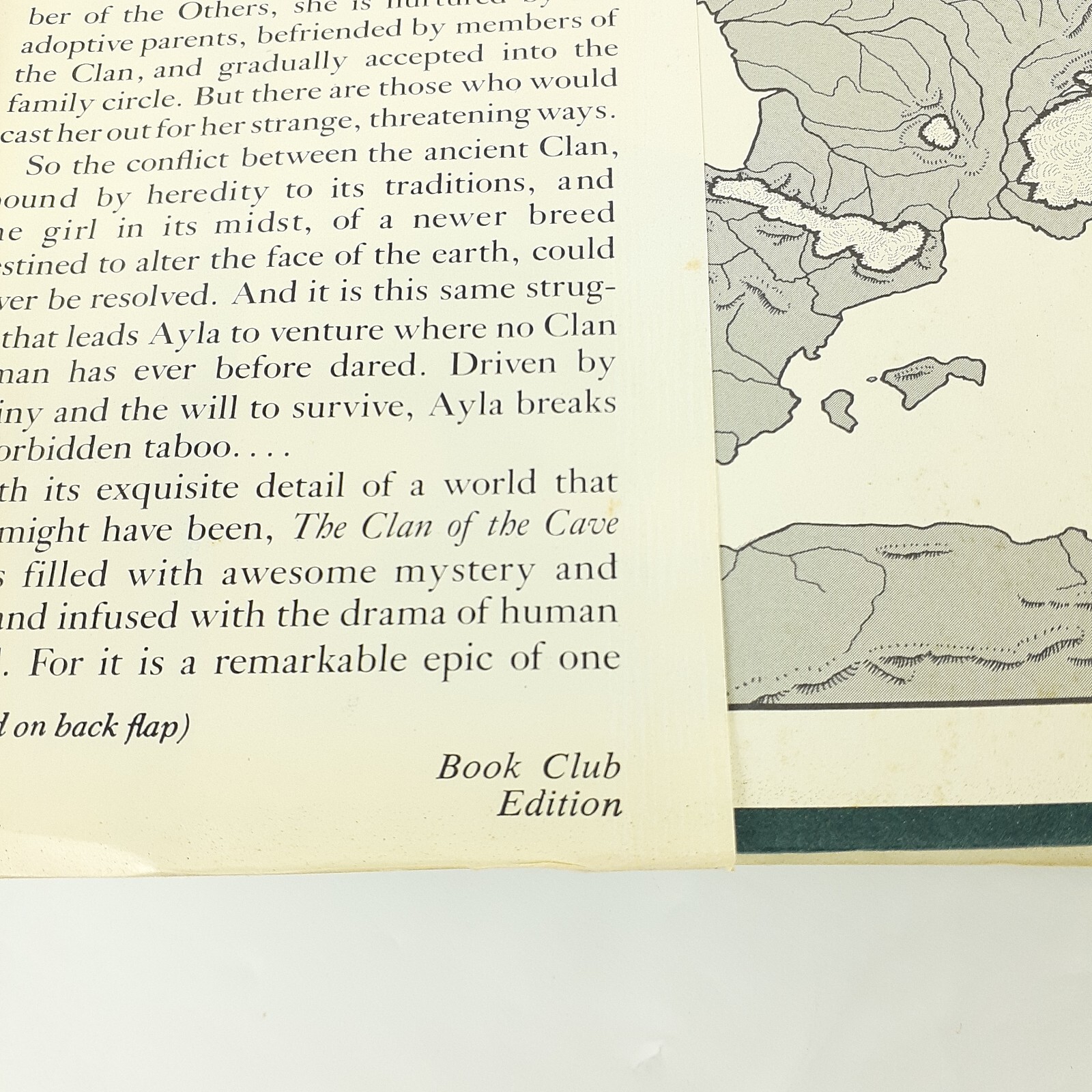 Clan Of The Cave Bear Jean M Auel Earths Children Book 1 Hardcover 1980