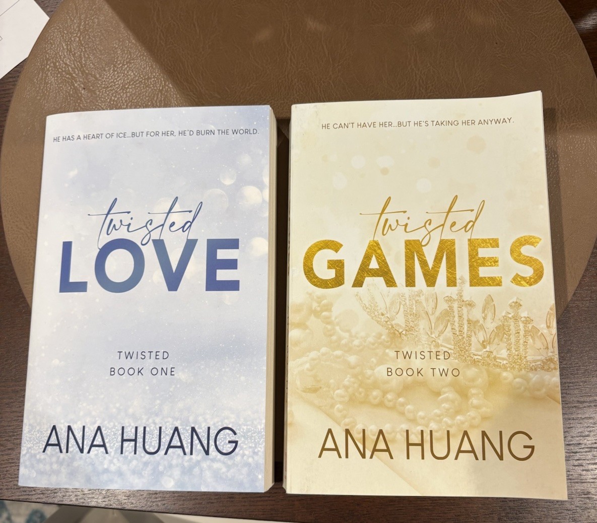 Ana Huang Twisted Love & Twisted Games 2-Book Paperback Romance Novels