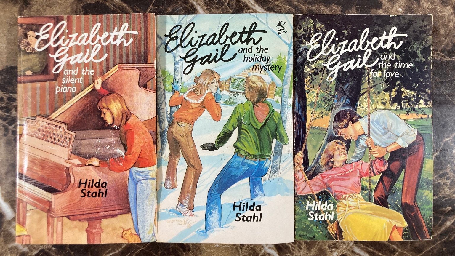 Elizabeth Gail Series 3-Book Lot Hilda Stahl Moody Press Mystery Juvenile