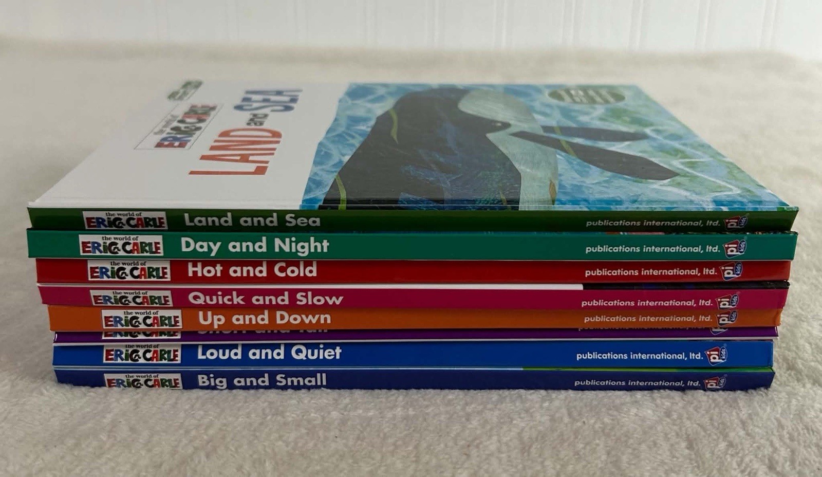 Lot Of 8 Eric Carle Hardback Children’s Books: Works With My First Smart Pad