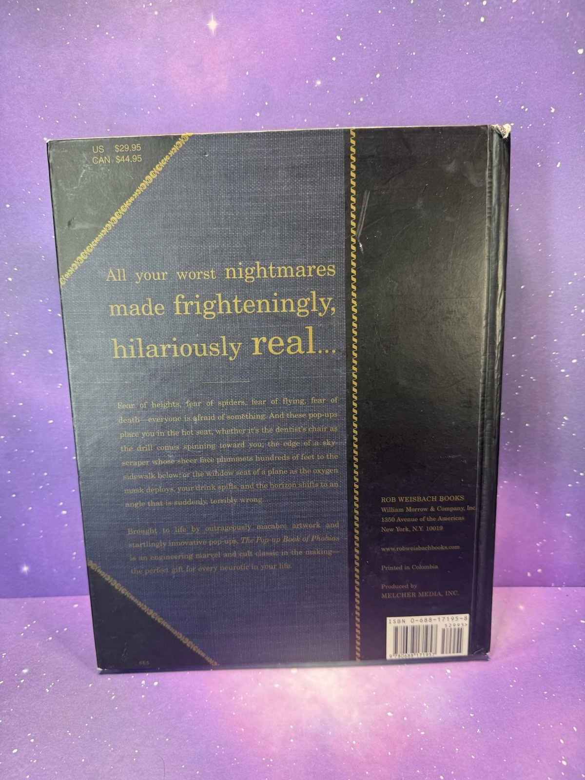 The Pop-Up Book of Phobias Gary Greenberg Matthew Reinhart Hardcover 1st Ed