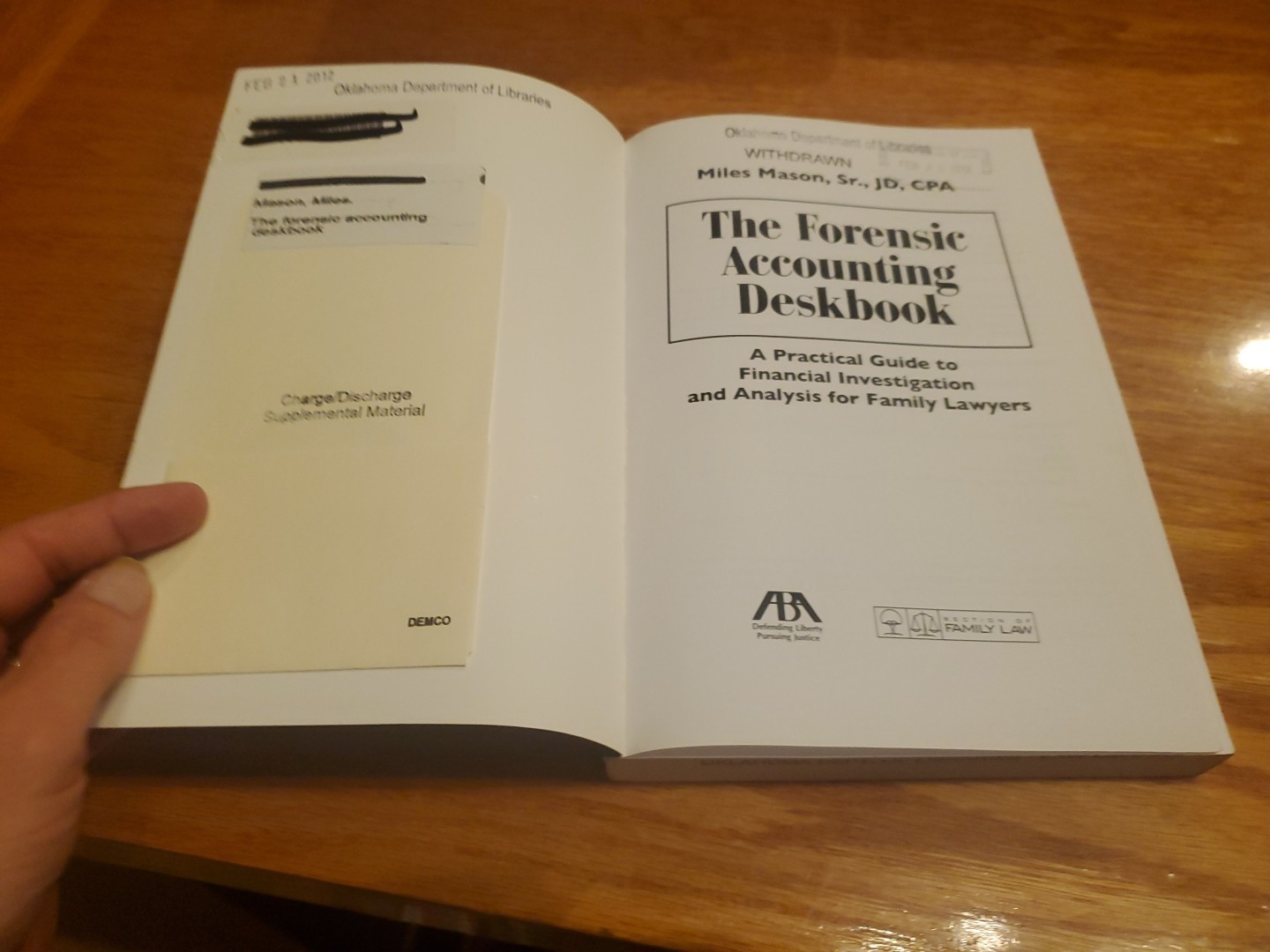 Forensic Accounting Deskbook: A Practical Guide…by Miles Mason PB w/new CD