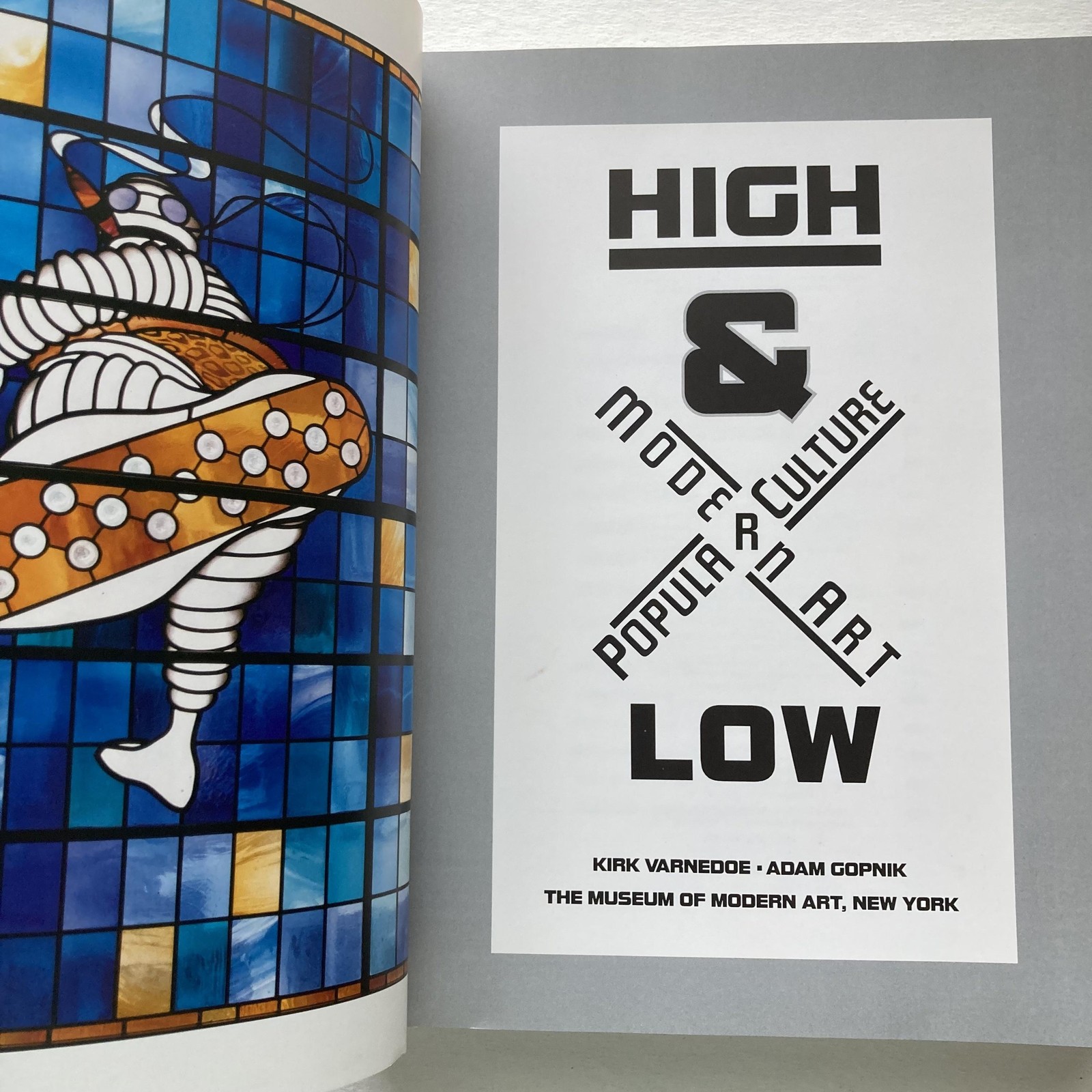 Vintage 1990 High & Low Modern Art Popular Culture Varnedoe Gopnik MOMA PB Art