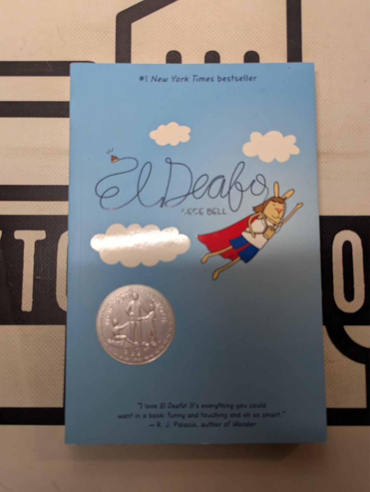 El Deafo by Cece Bell 2014 Paperback Graphic Novel Newbery Book Comic Fun