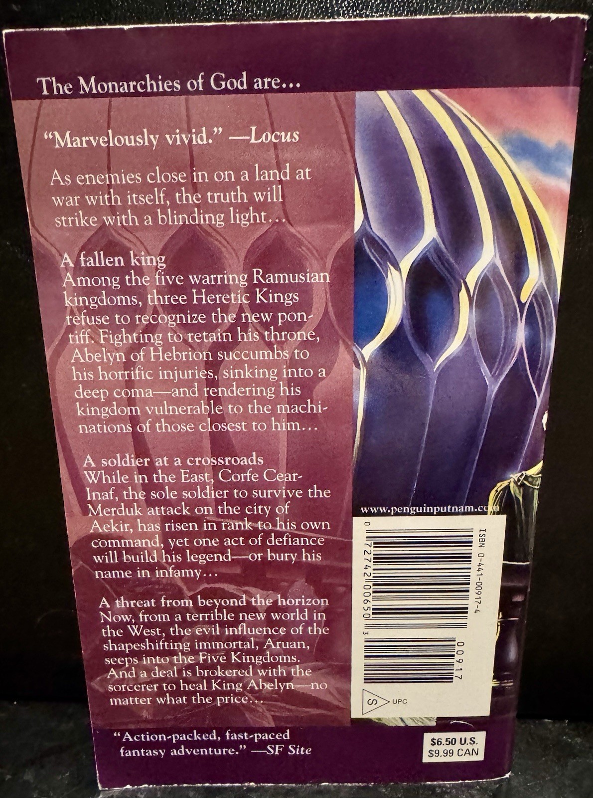 The Iron Wars by Paul Kearney (2002 Ace Fantasy) Monarchies of God Book 3