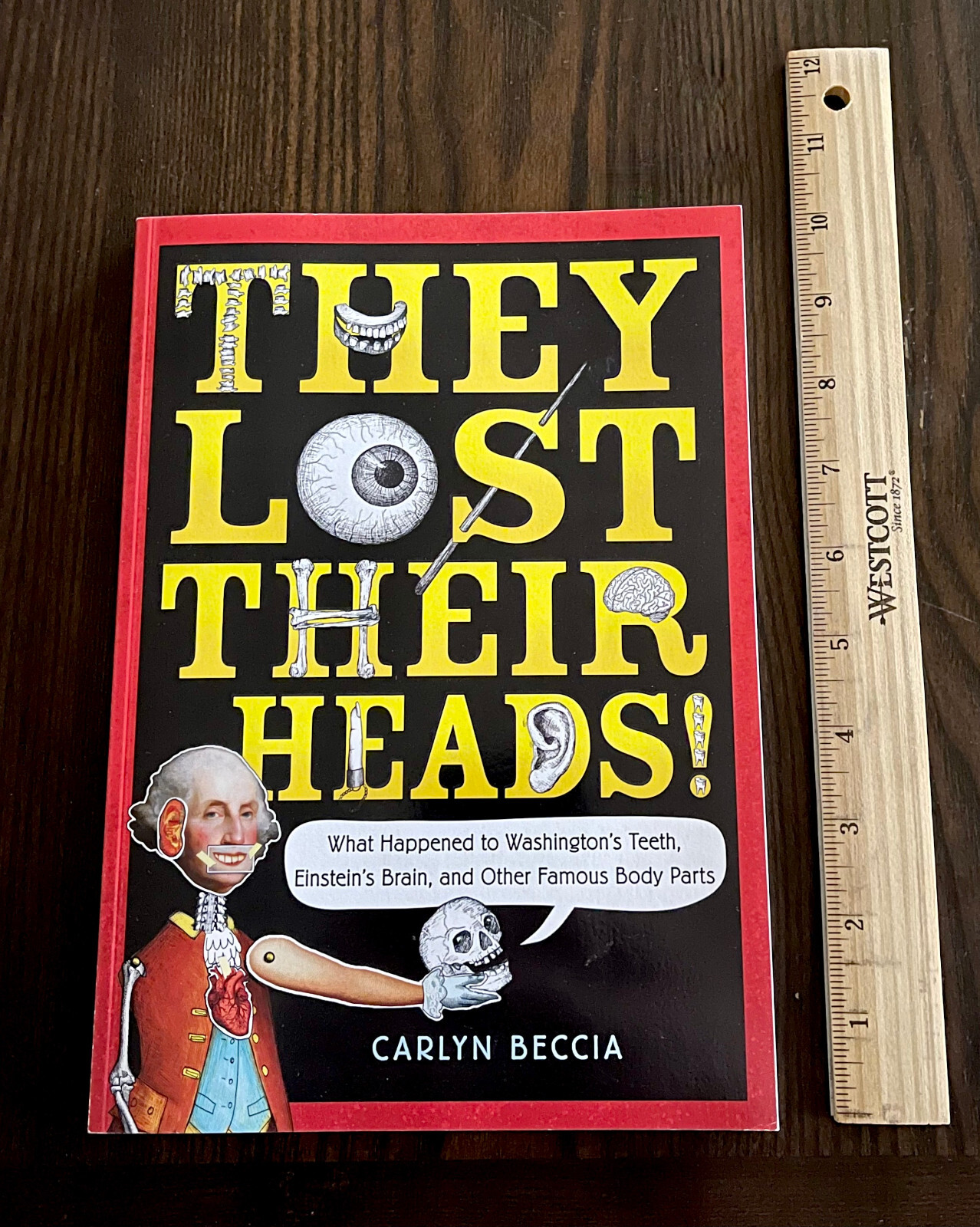 They Lost Their Heads! by Carlyn Beccia (1st Edition Trade Paperback 2018) NEW