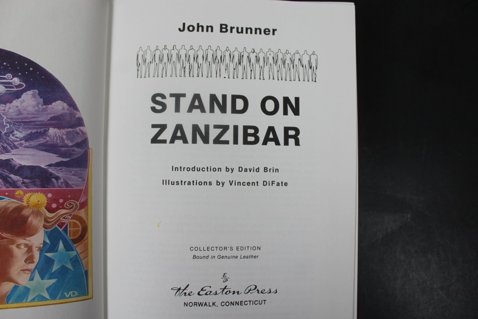 Stand on Zanzibar John Brunner 1987 Collector’s Ed Science Fiction Easton Press
