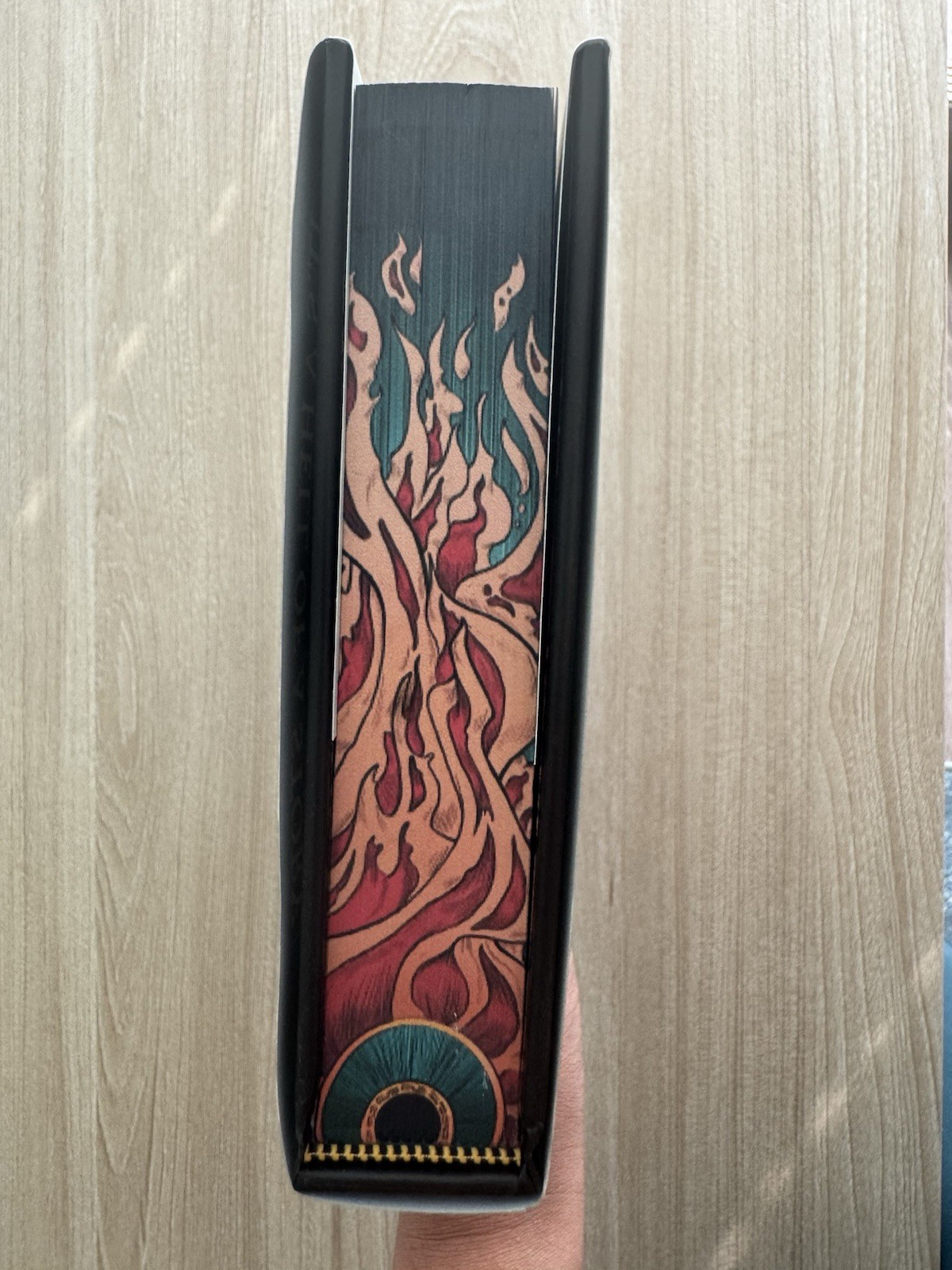 SIGNED Katabasis Deluxe Edition Sprayed Edges by R. F. Kuang + Enamel Pin