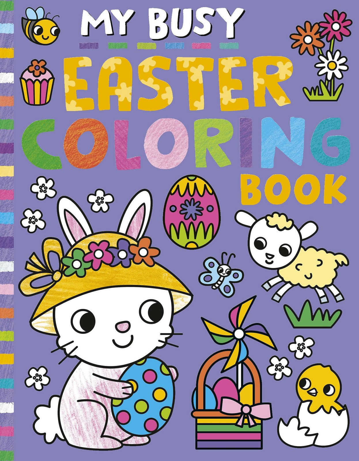 My Busy Easter Coloring Book (My Coloring) Grey