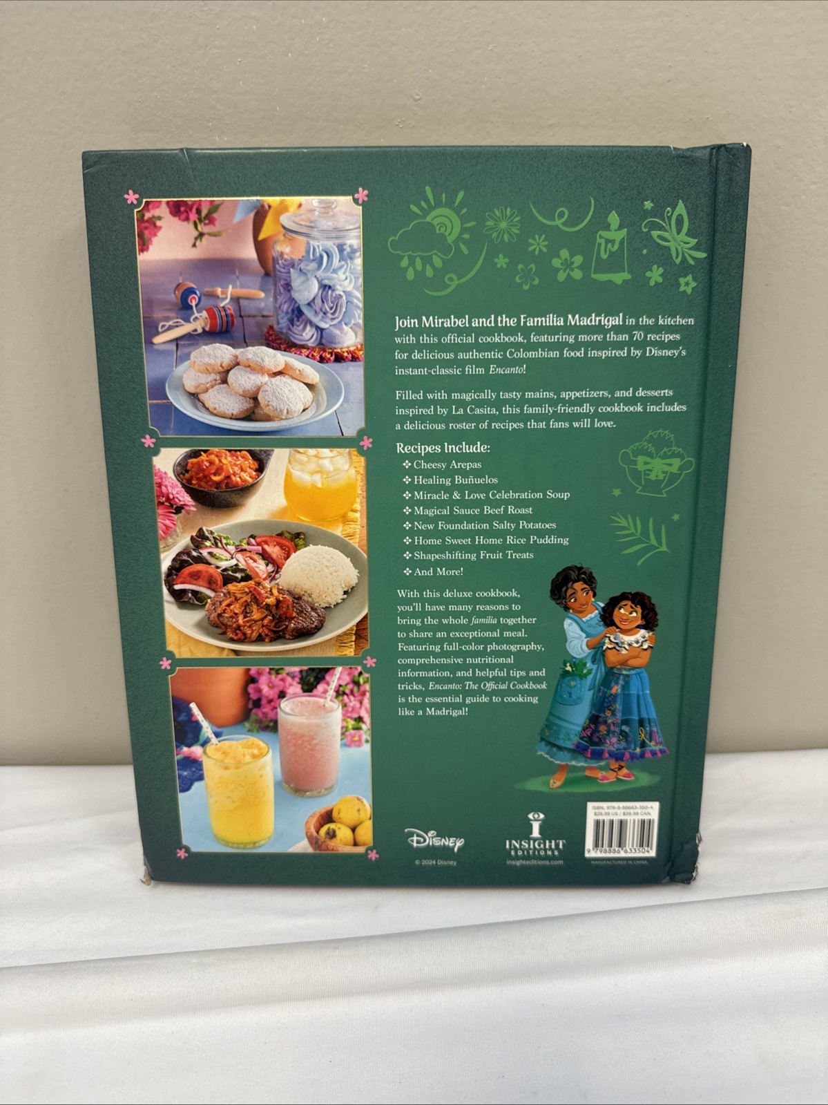 Encanto: The Official Cookbook – (Disney) by Insight Editions (Hardcover)