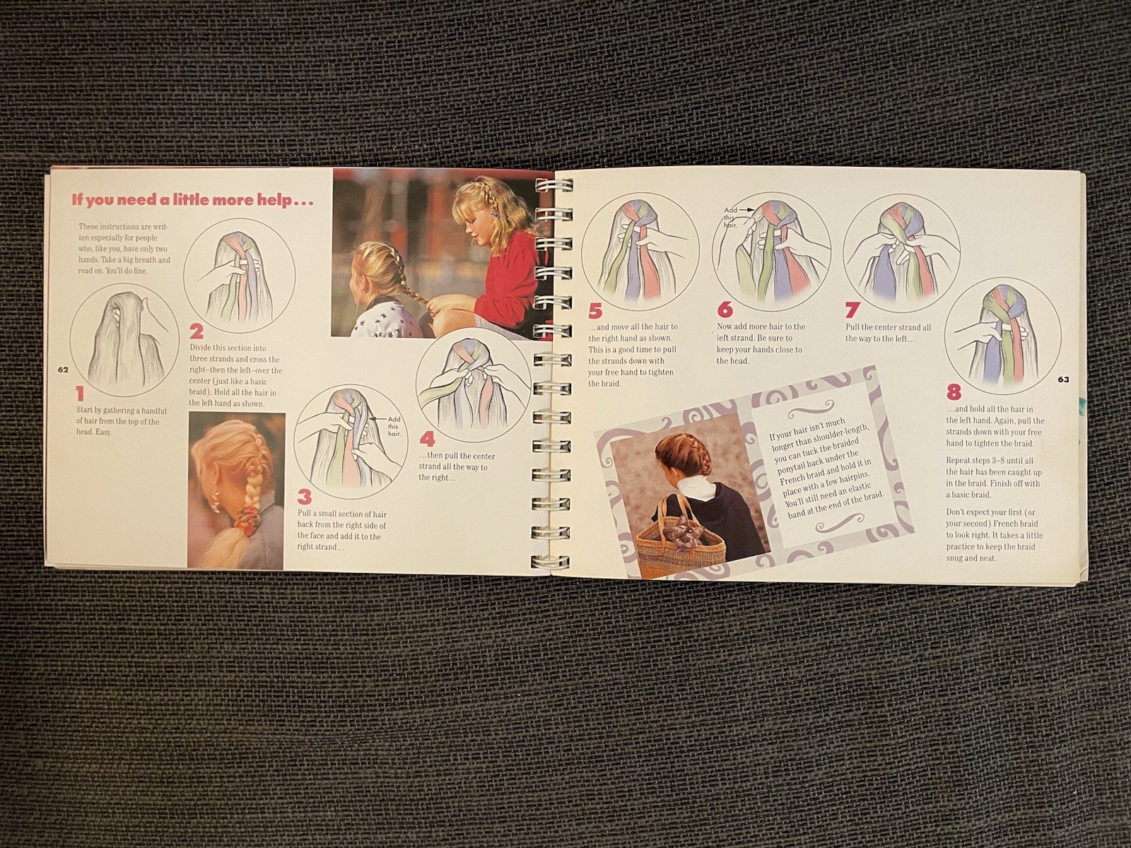 Braids & Bows: A Book Of Instructions by Anne Akers Johnson & Robin Stoneking