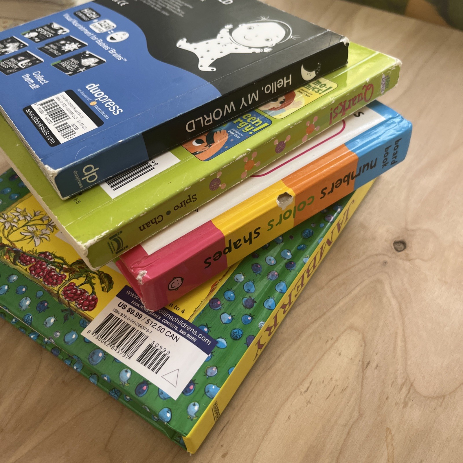 Children’s Baby & Toddler Board Books Random Mix Kids 9 Book Lot