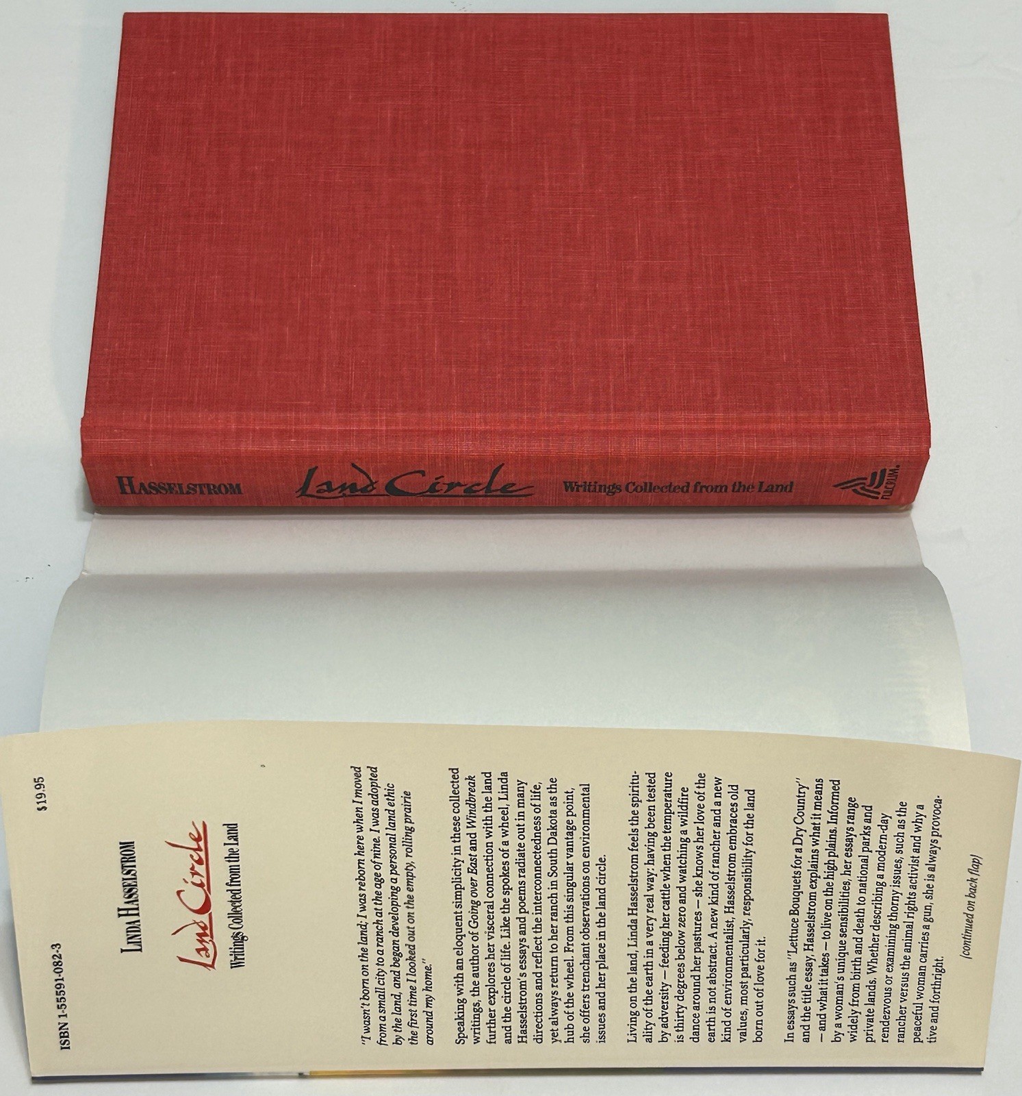 Land Circle: Writings Collected from the Land by Linda Hasselstrom 1st Edition