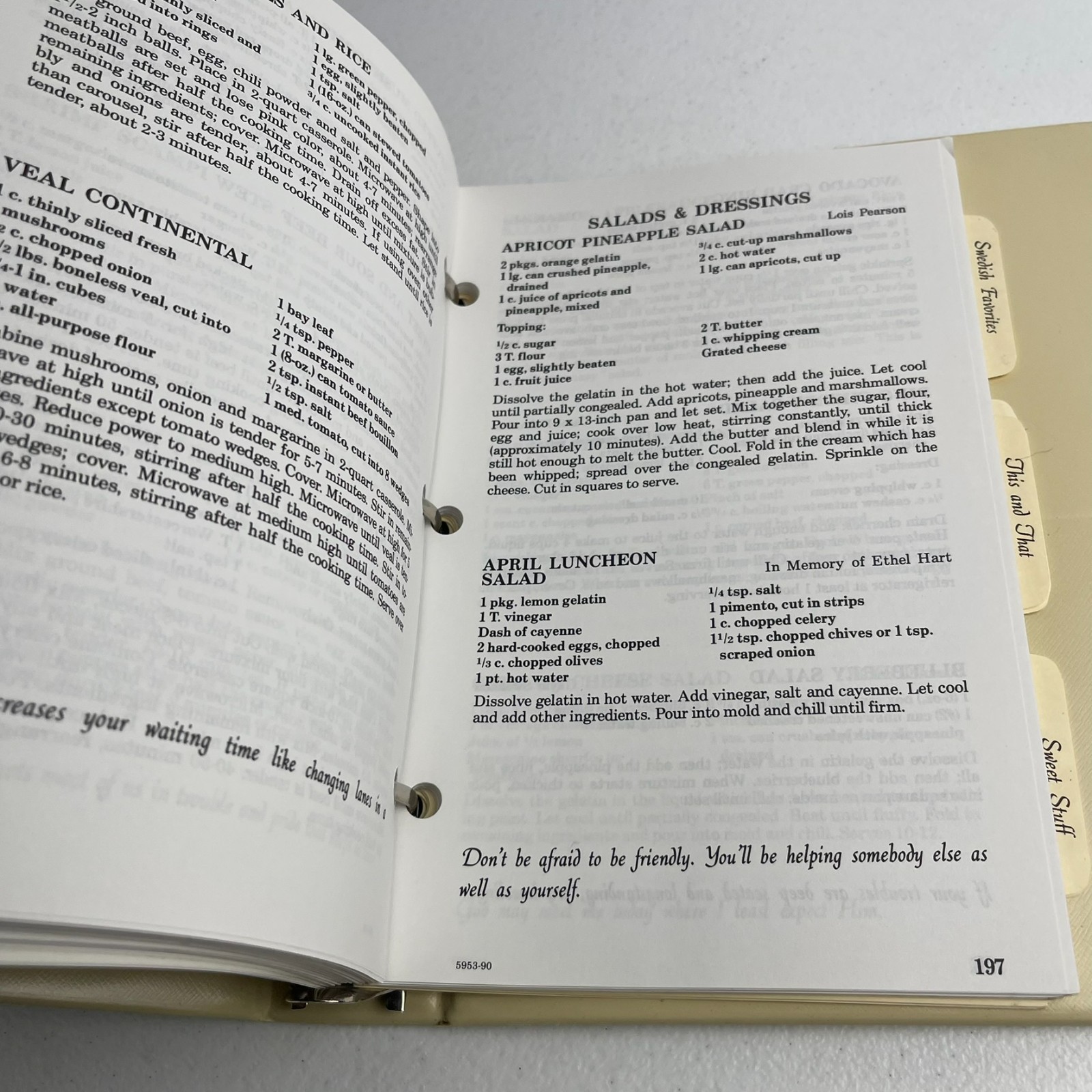 Bit of Sweden – 3rd Edition – 1990 Cookbook