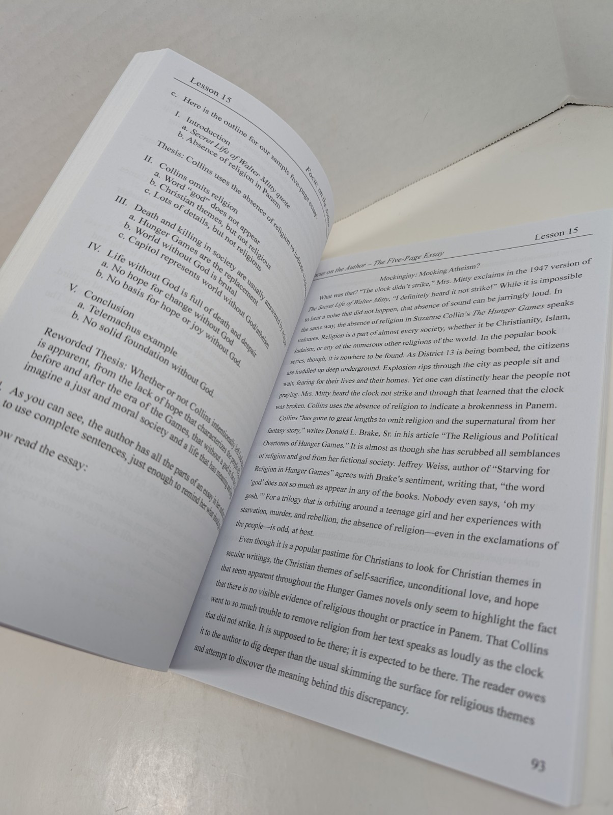 Learning Language Arts Through Literature The Gold Book Literary Criticism