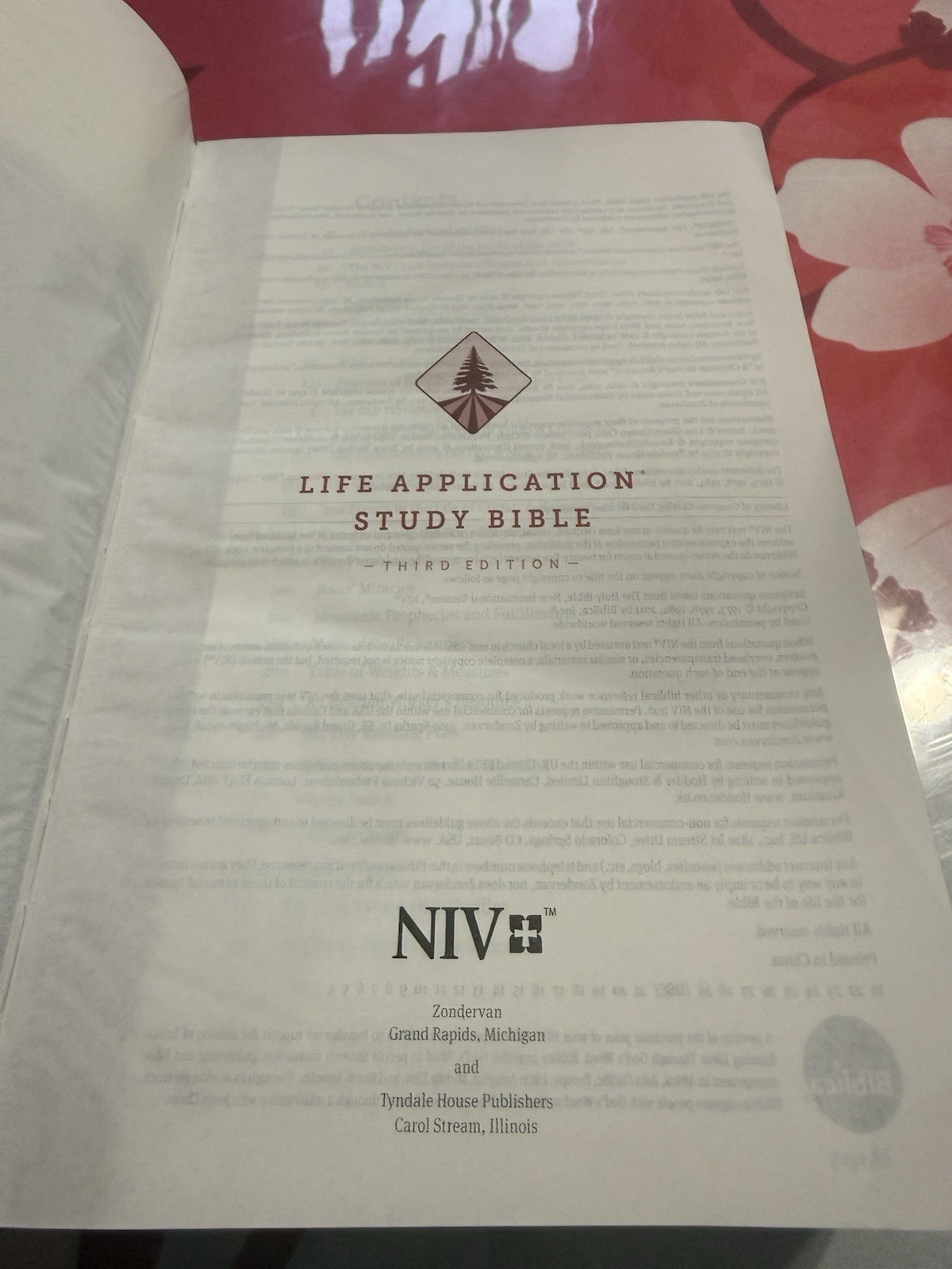 NIV Life Application Study Bible 3rd Edition Zondervan Gray Teal