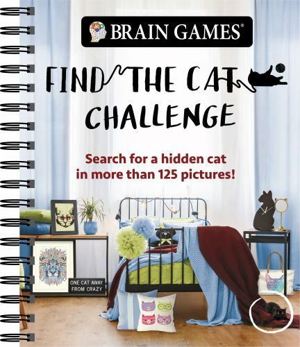 Brain Games – Find the Cat Challenge: Search f- 9781645581543, Ltd, spiral-bound