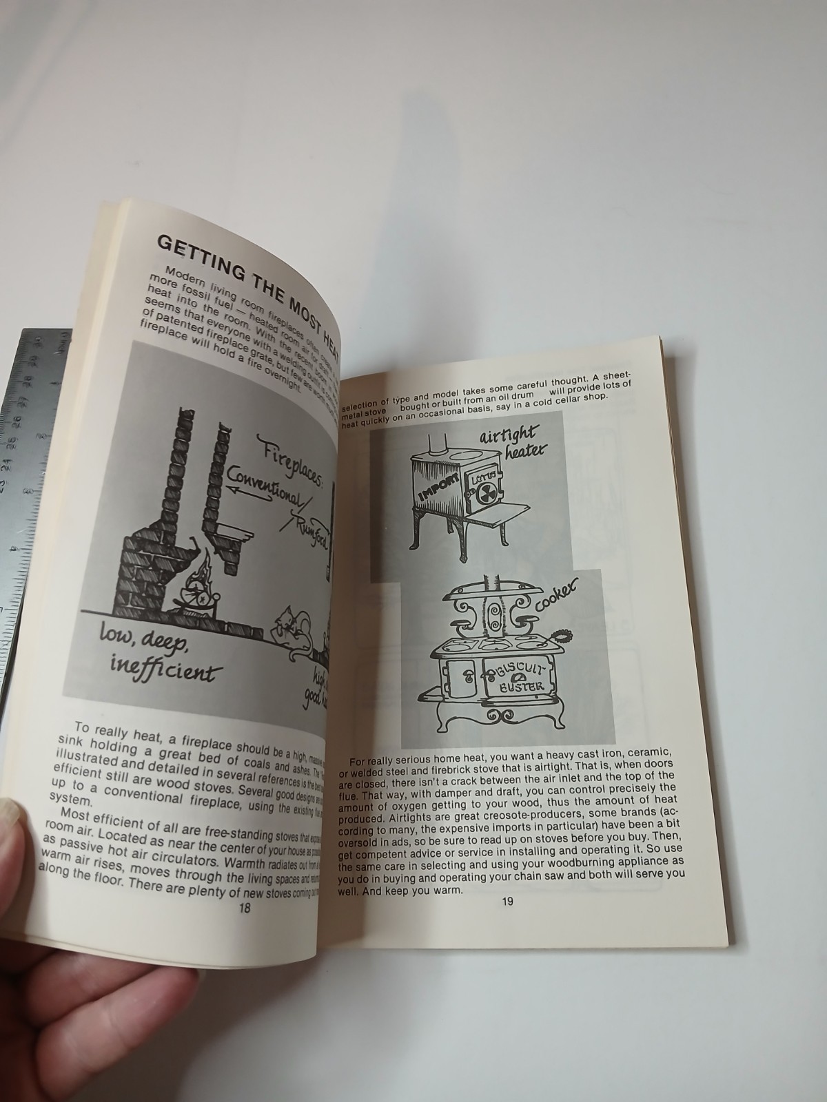 How to Select, Cut and Season Good Firewood Book John Vivian Wood Heat 28 pages