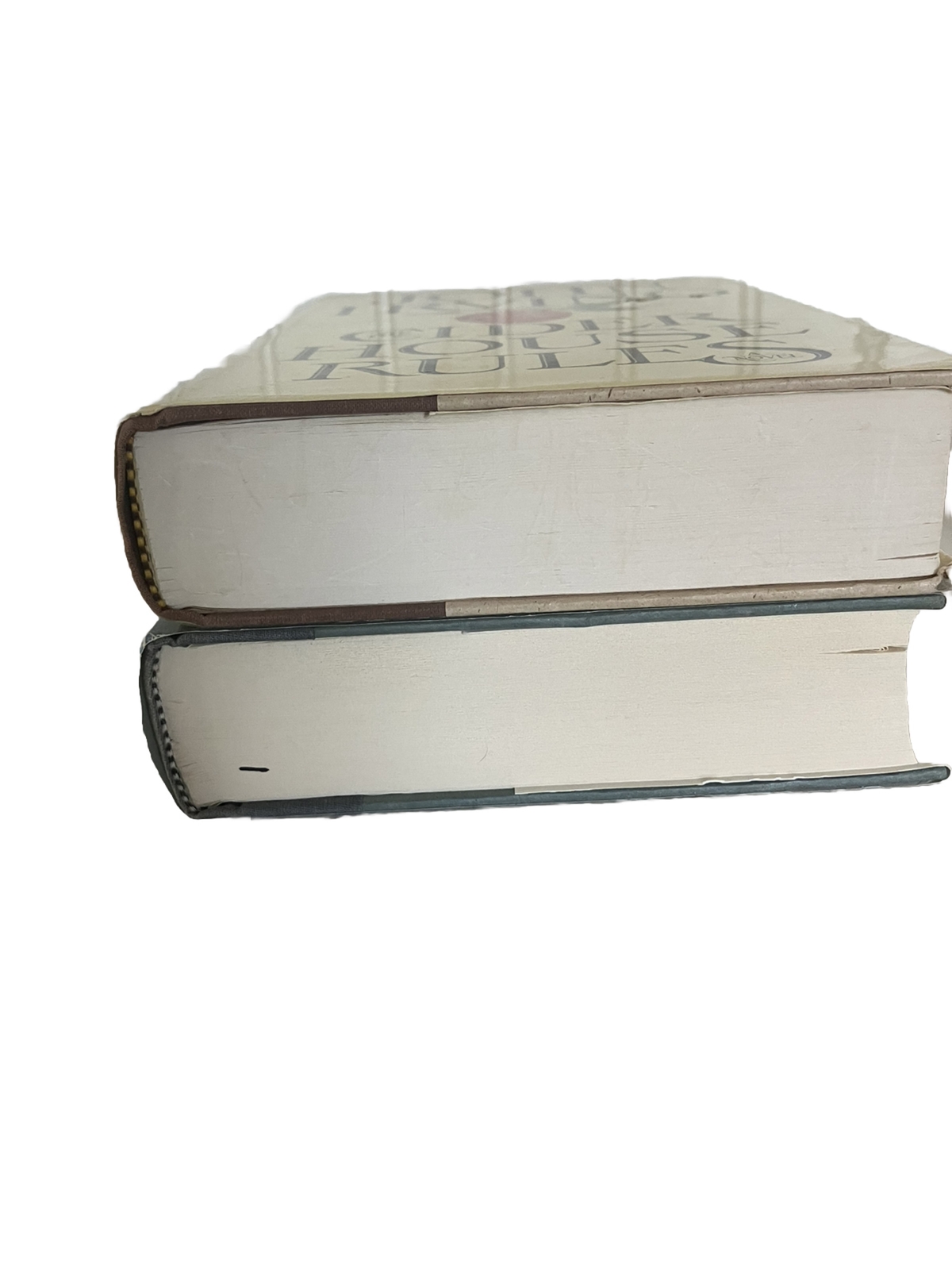 John Irving Hardcover First Editions: Prayer For Owen Meany/Cider House Rules.