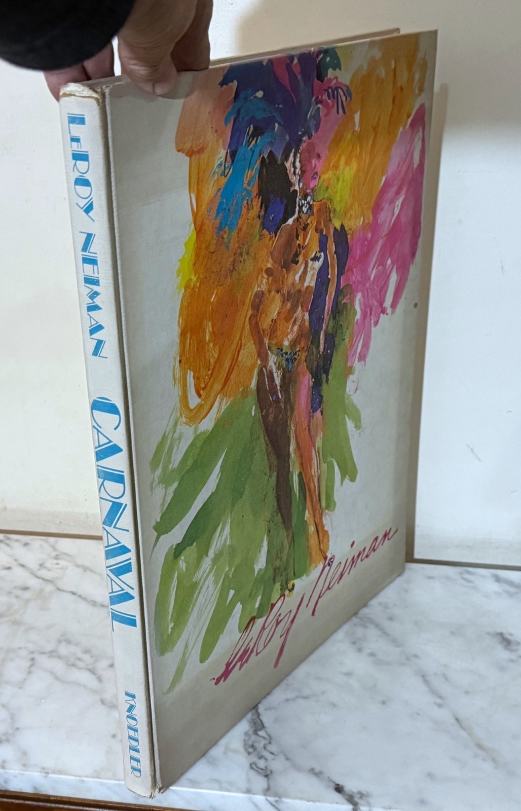 LEROY NEIMAN – CARNAVAL – 1981 – HARDCOVER – PUBLISHED BY KNOEDLER