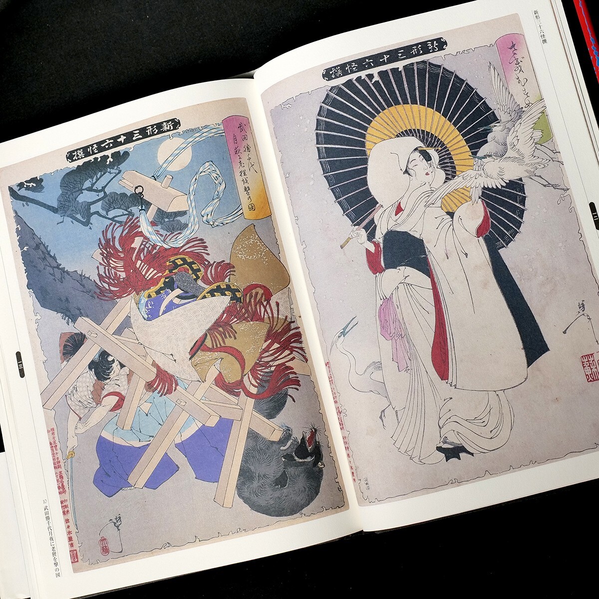 Tsukioka Yoshitoshi Yokai Hyakkei Japanese Ghost Art Irezumi Tattoo Reference