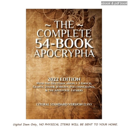 The Complete 54-Book Apocrypha: 2022, Covenant Press, Covenant Christian Coaliti