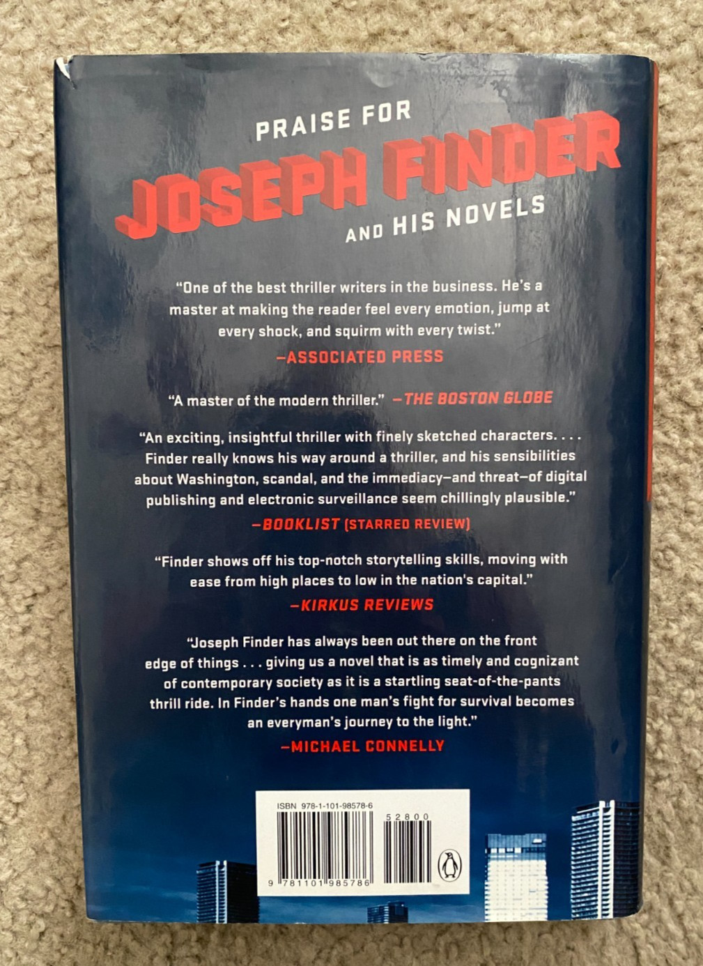 The Switch, Hardcover w/Dust jacket By Joseph Finder, 2017, GOOD 9.25″ x 6.25″