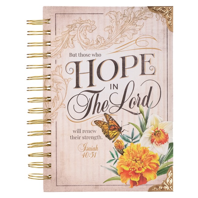 Christian Art Gifts Journal W/Scripture For Women Hope In Th…