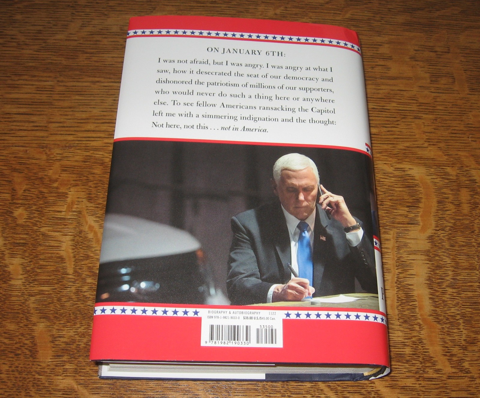 “So Help Me God” by VP Mike Pence-MINT and SIGNED! BRAND NEW!